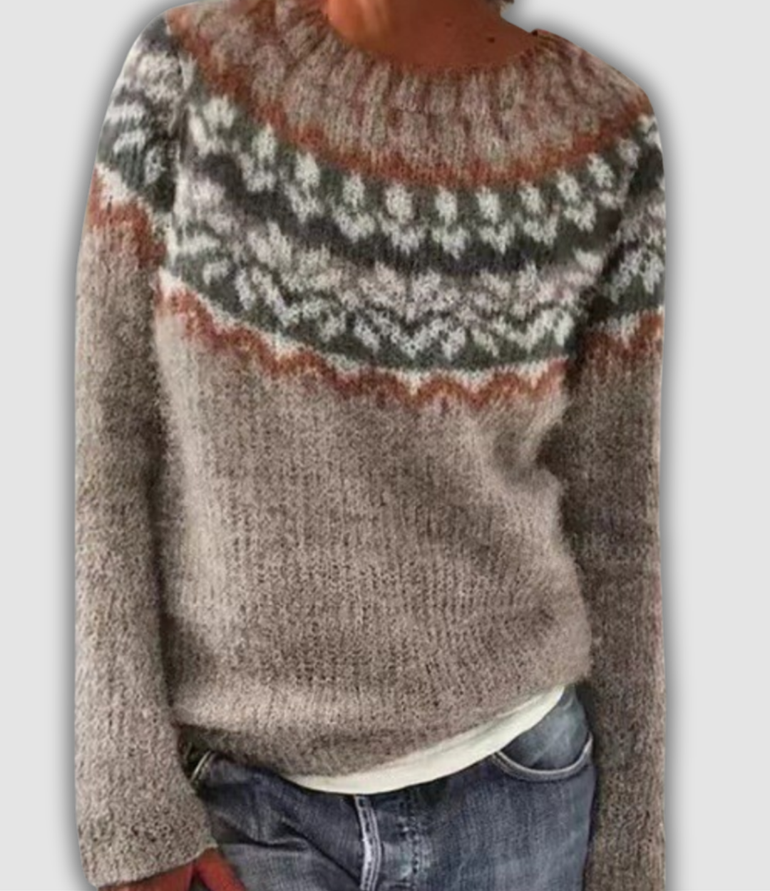 Thalea - Cosy Retro Sweater