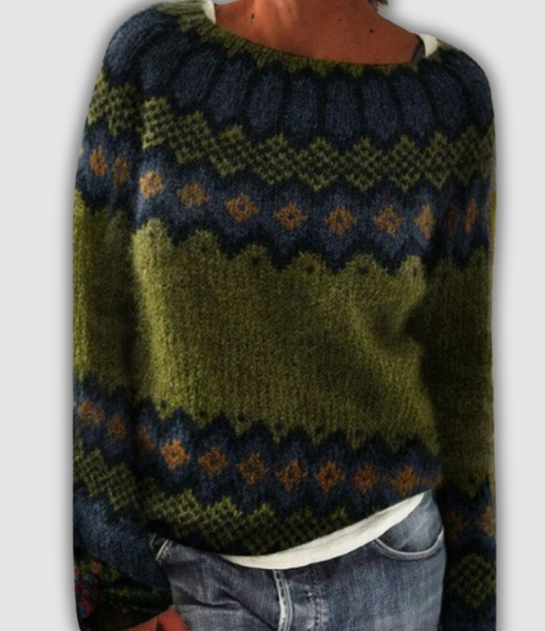 Malea - Cosy Retro Sweater