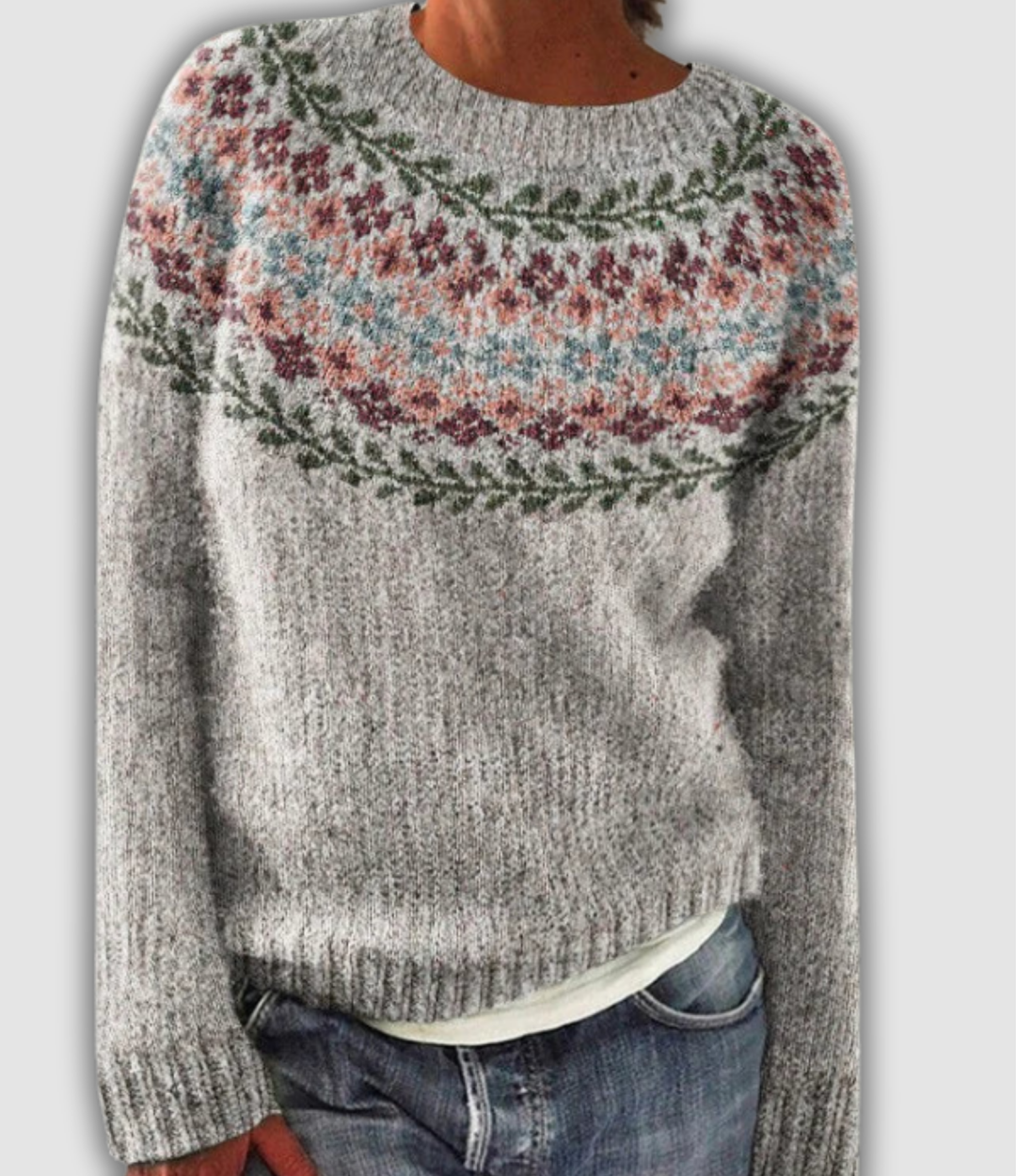 Kaia - Cosy Retro Sweater