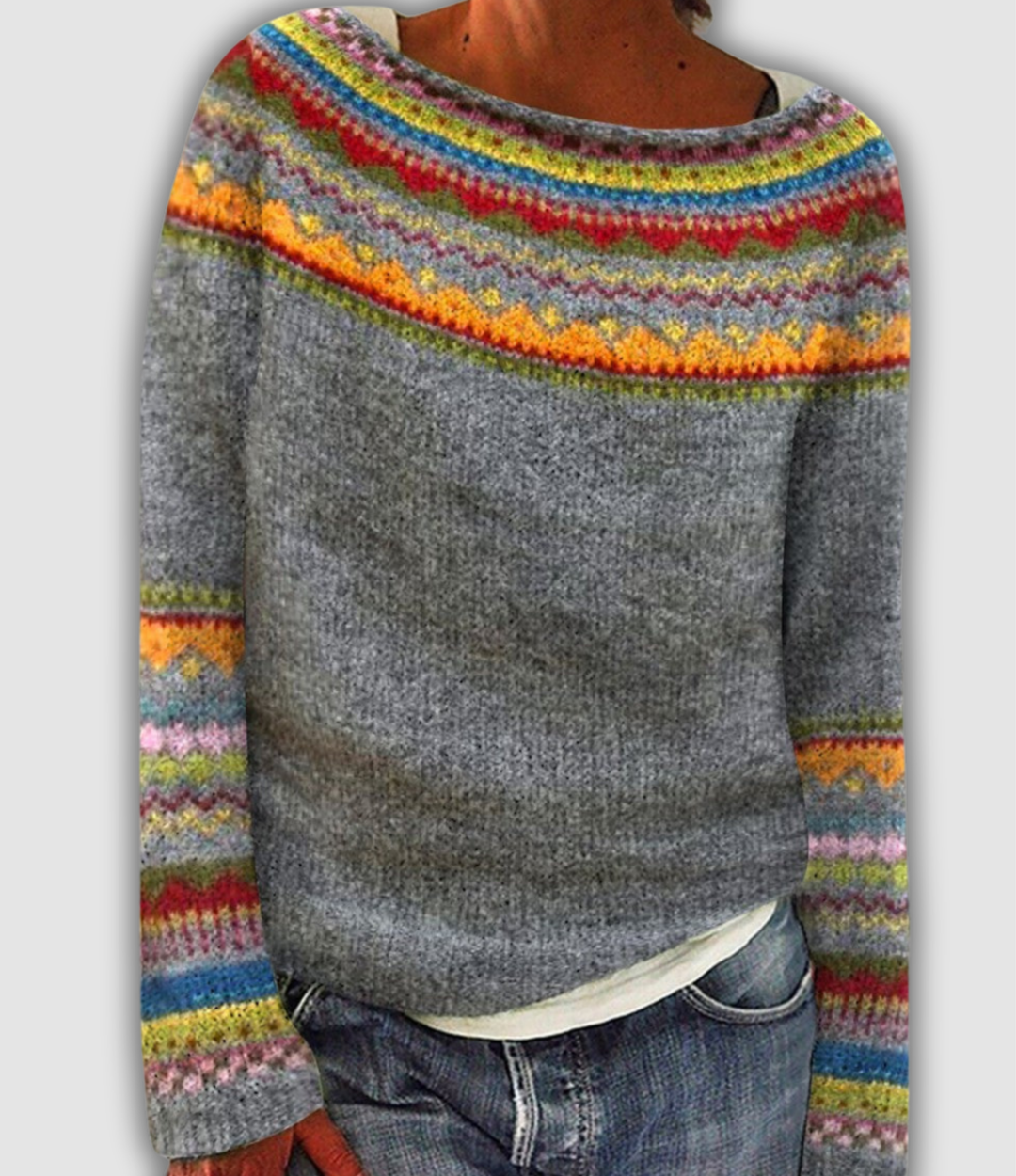 Leevke - Cosy Retro Sweater