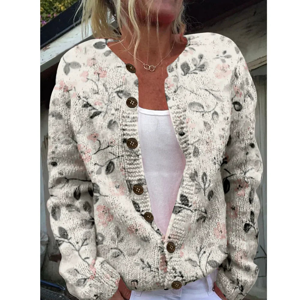 Beverly | Chic Printed Cardigan