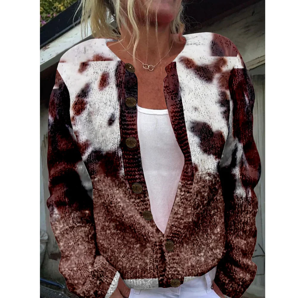 Corinne | Chic vest with print