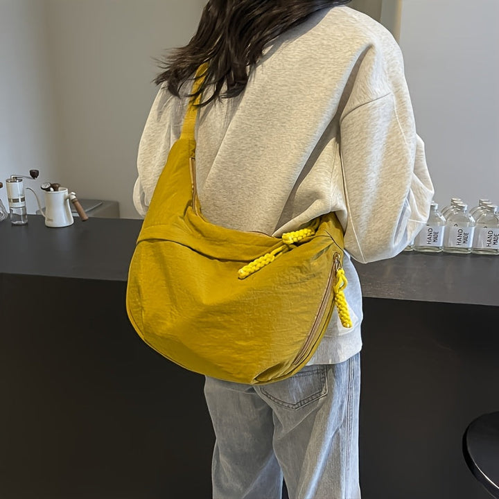 Elegant Nylon Shoulder Bag for Women