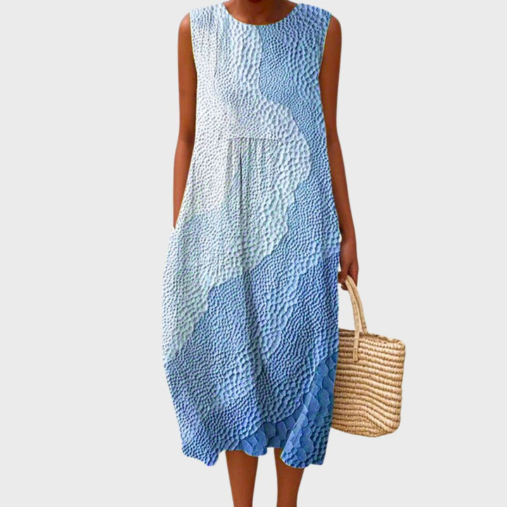 Rebecca – Classic Cotton Midi Dress