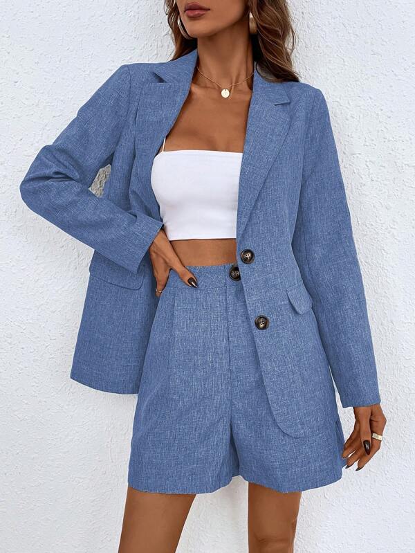 Sania - Frenchy Blazer Suit