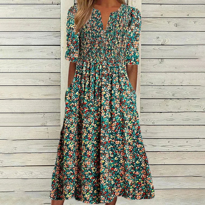 CLARA | VINTAGE FLORAL DRESS