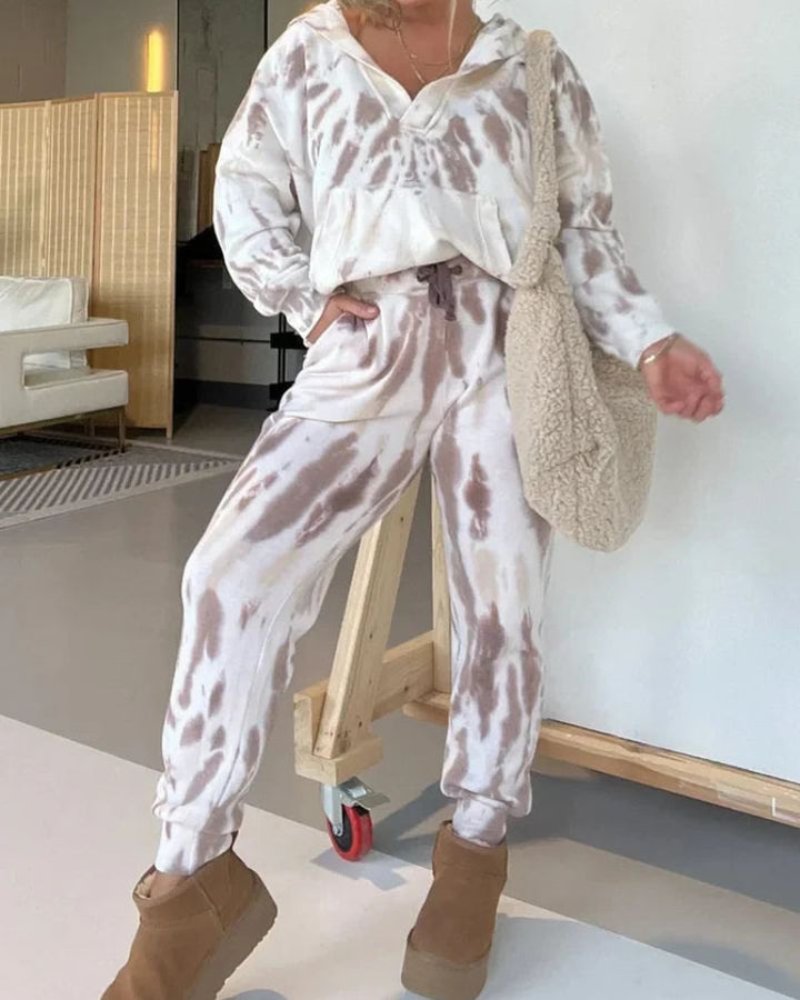 Marieke - Boho Hoodie and Trousers Set