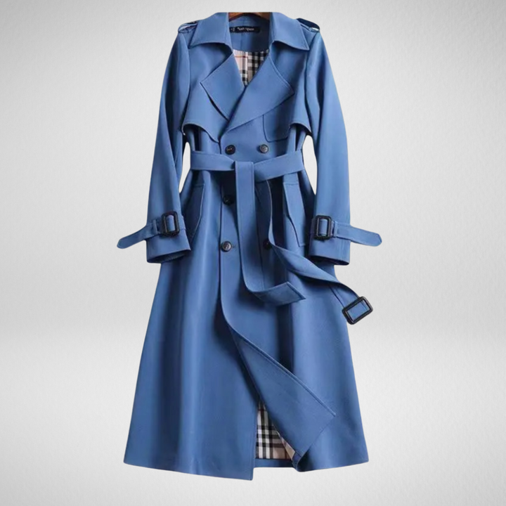 Donna – Chic Longline Trench Coat