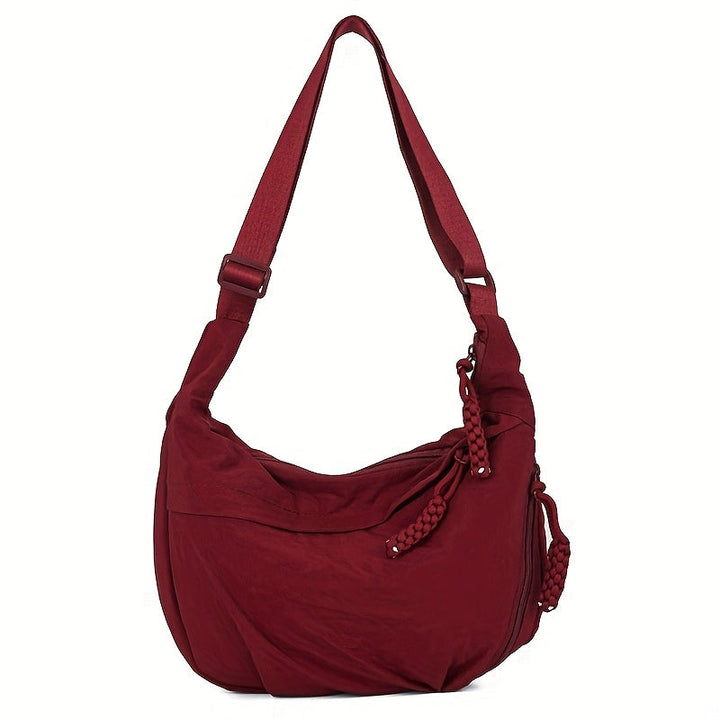 Elegant Nylon Shoulder Bag for Women