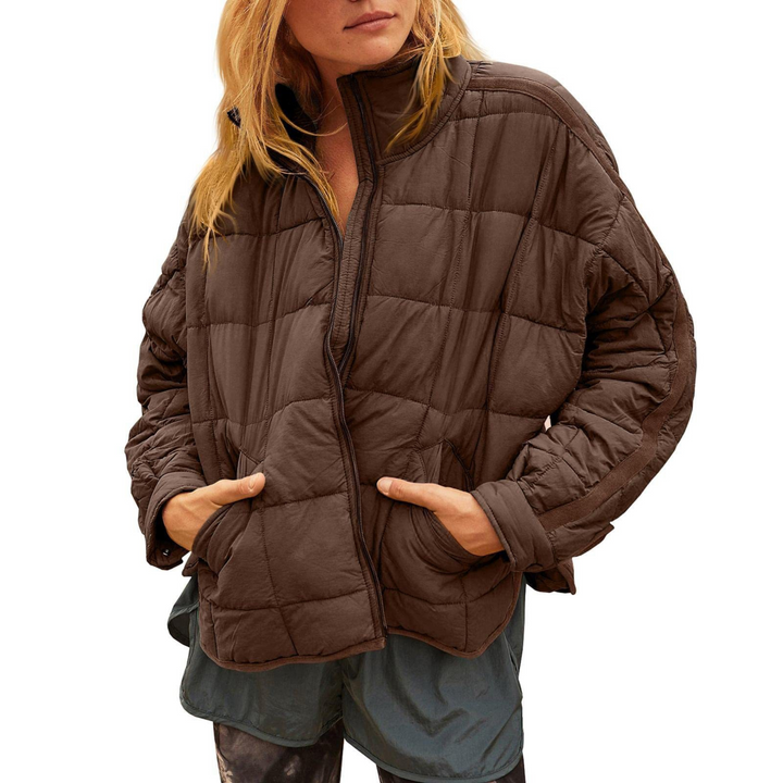Isla – Lightweight Compact Zip Puffer Jacket