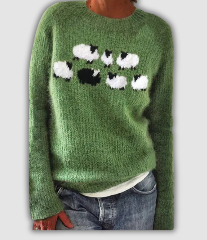 Amaris - Cosy Retro Sweater