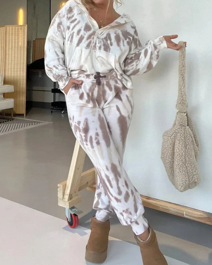 Marieke - Boho Hoodie and Trousers Set