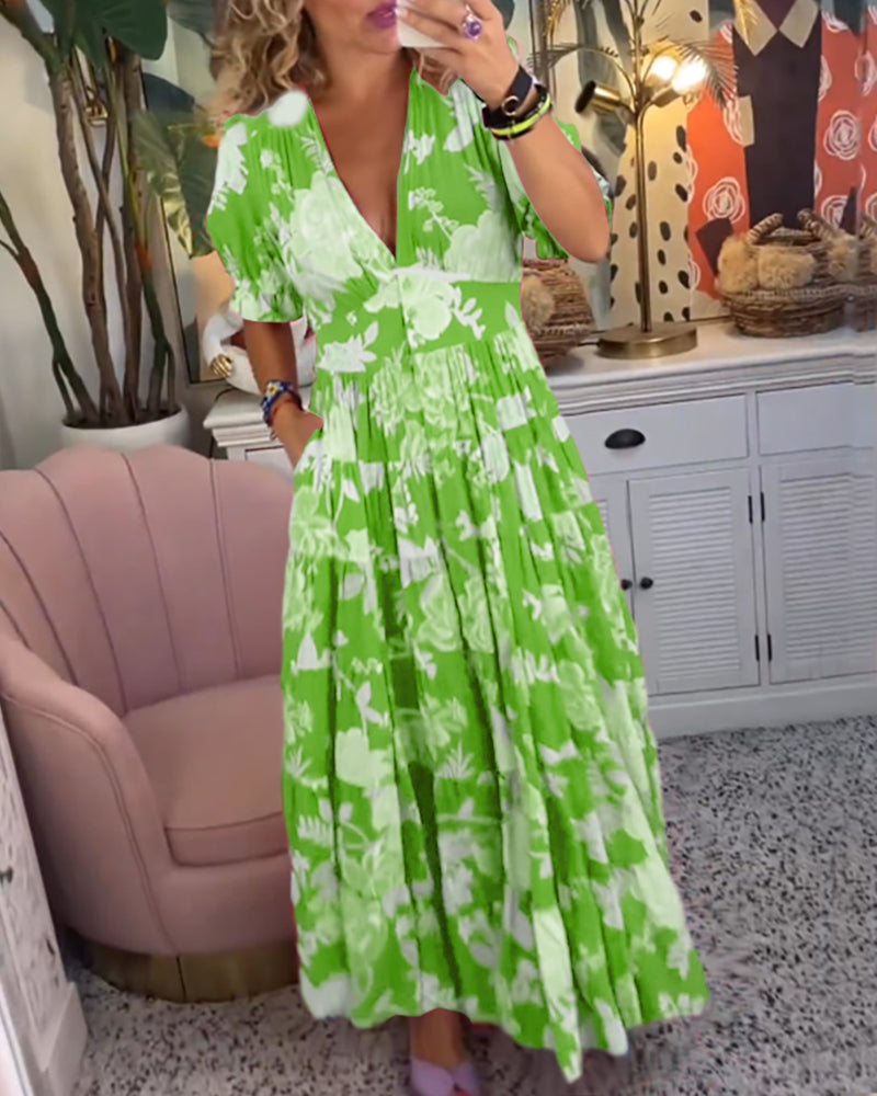 COLLEEN | ELEGANT VIBRANT DRESS