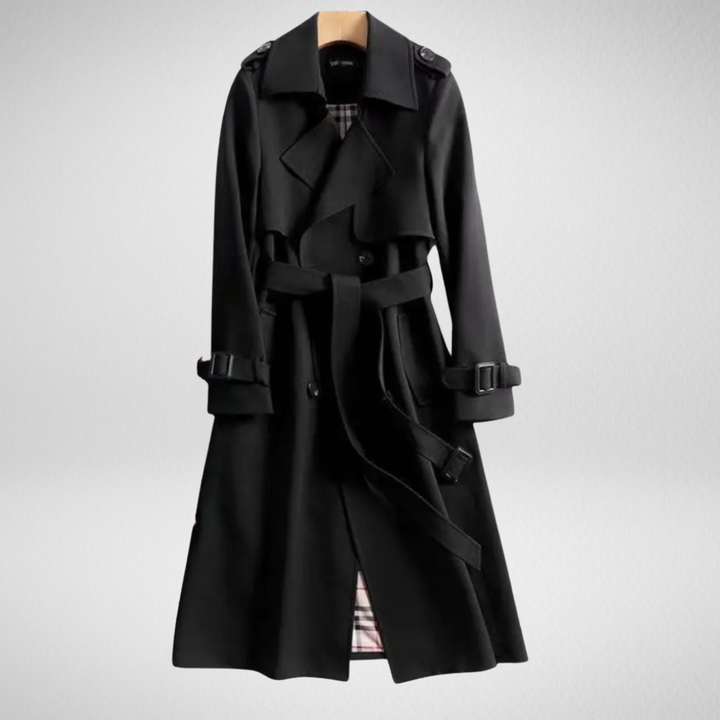 Donna – Chic Longline Trench Coat