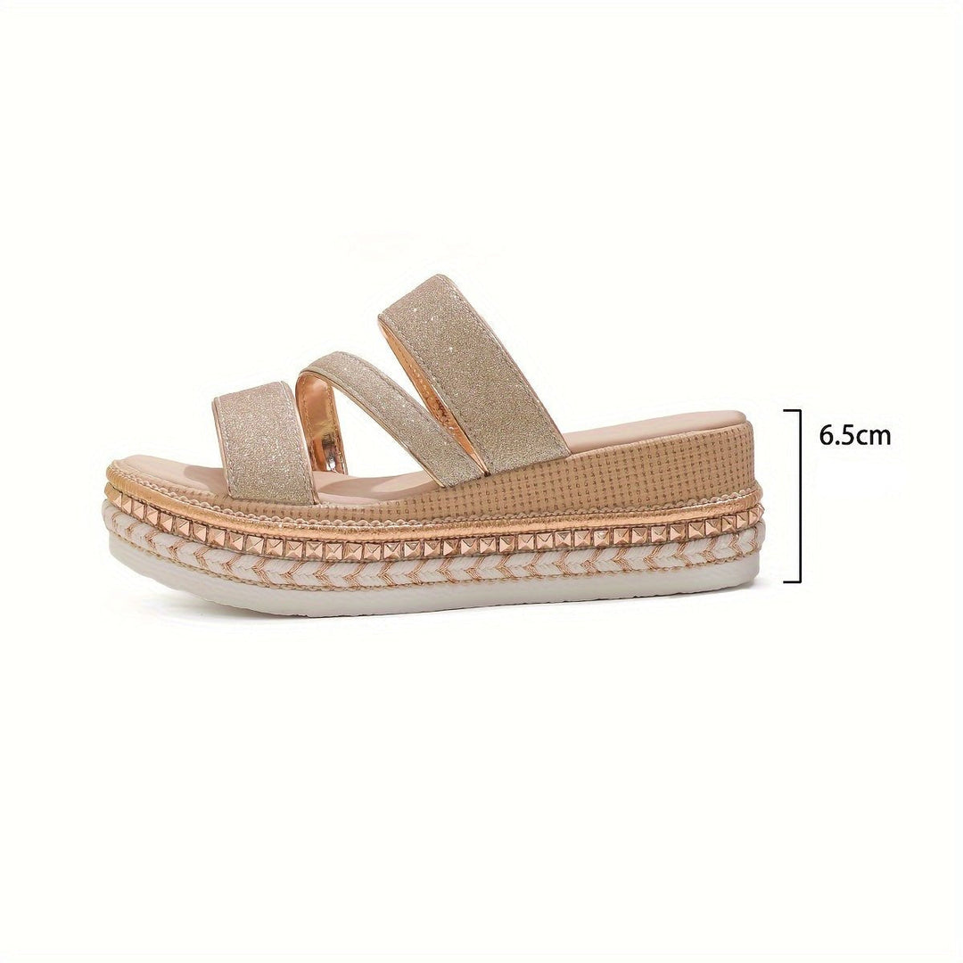ASHLYN | ELEGANT SPARKLY SANDALS