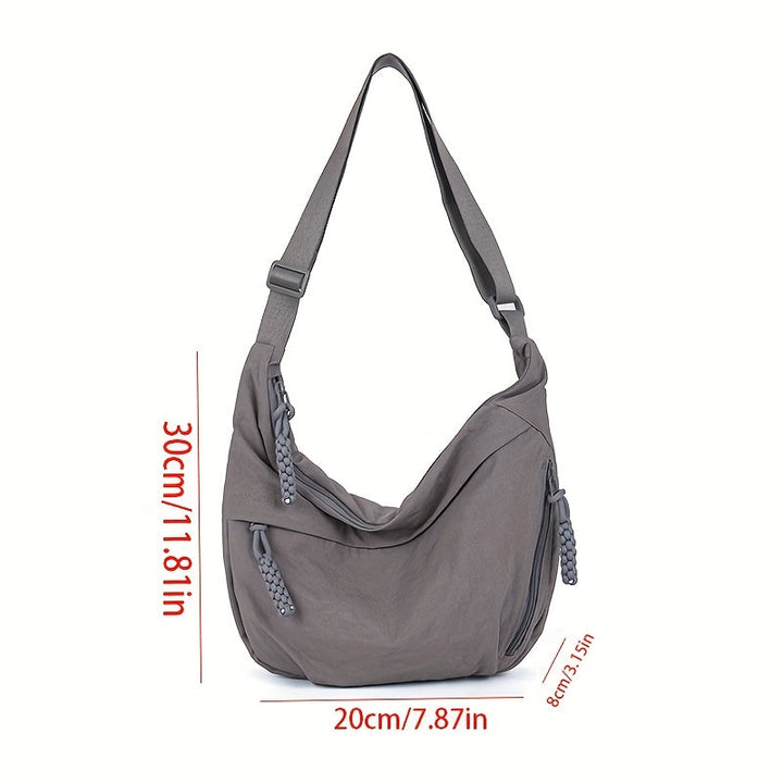Elegant Nylon Shoulder Bag for Women