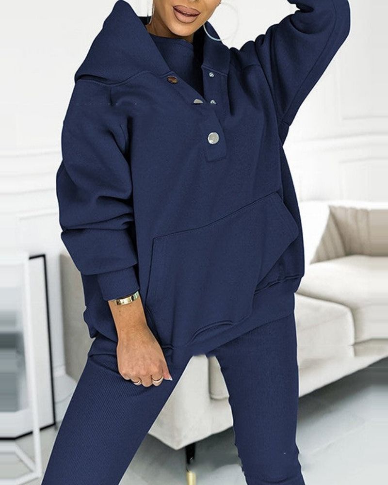 ALENA - Casual sweatshirt and trousers set