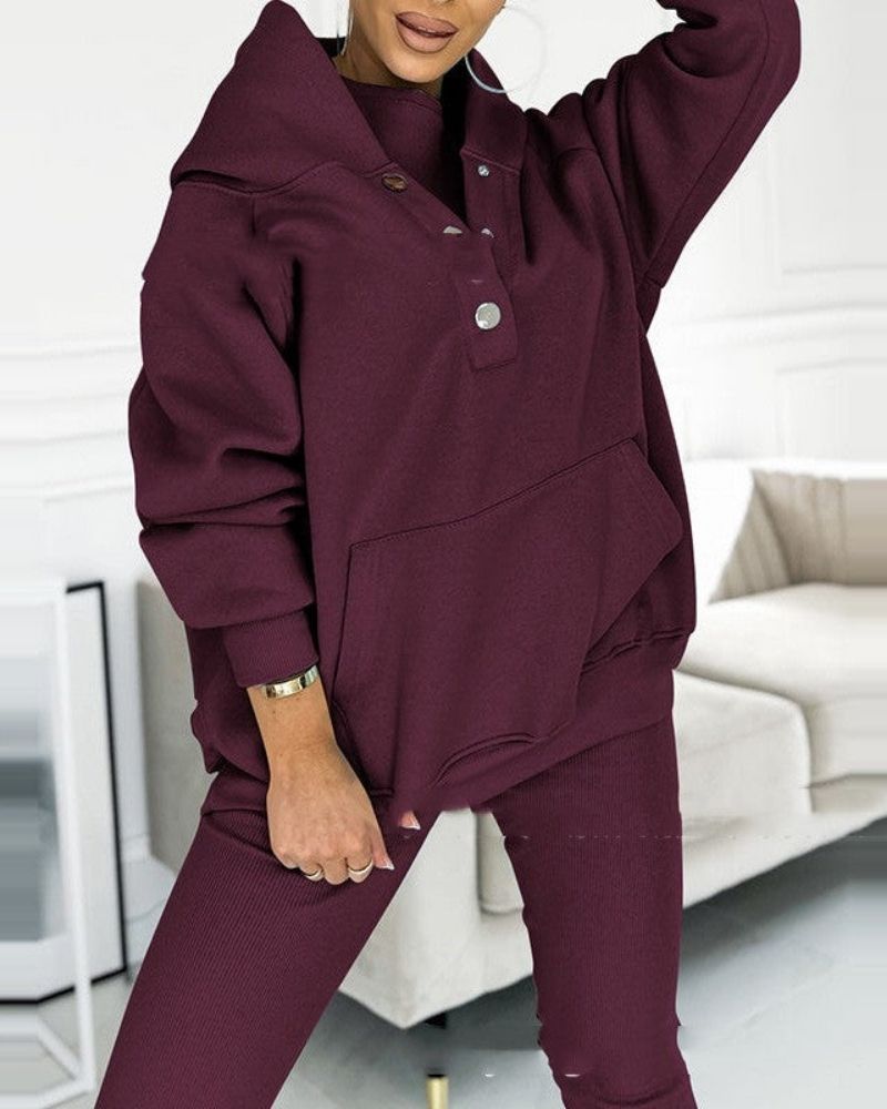ALENA - Casual sweatshirt and trousers set