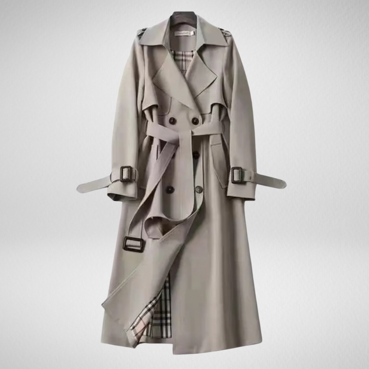 Donna – Chic Longline Trench Coat