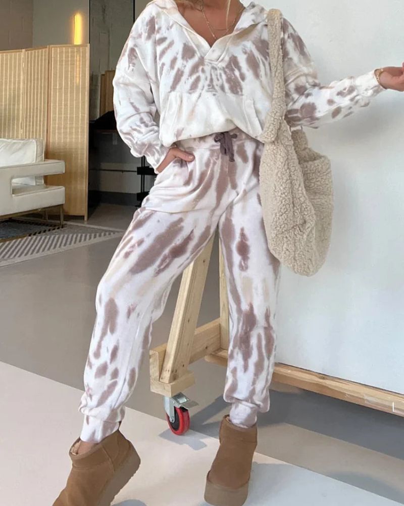 Marieke - Boho Hoodie and Trousers Set