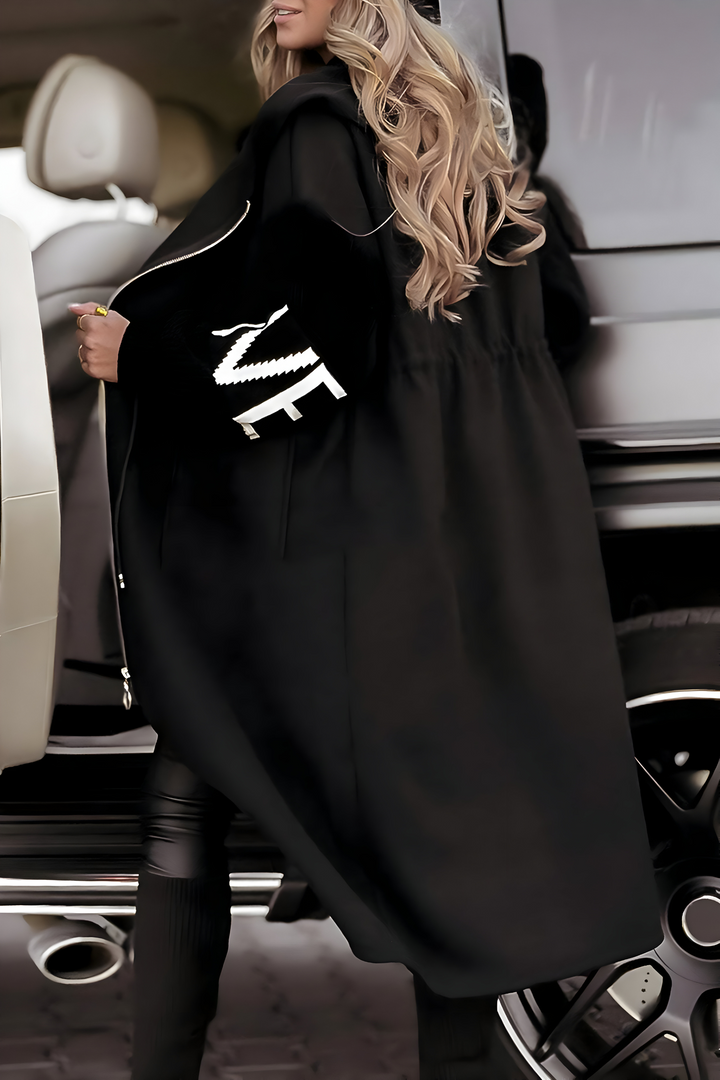 Arissa – Elegant Hooded Coatigan