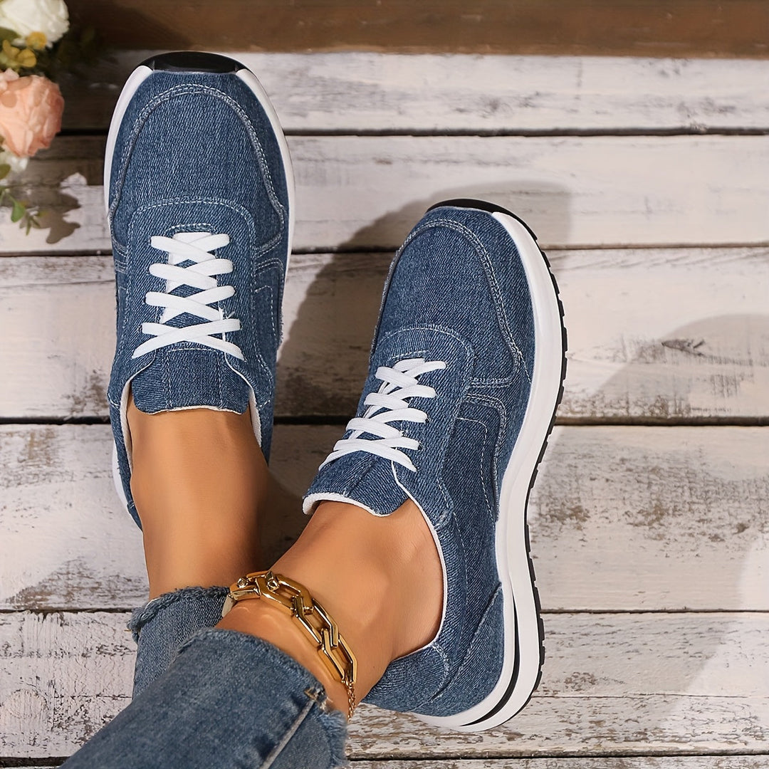 LISETTE | ORTHOPAEDIC DENIM SNEAKERS