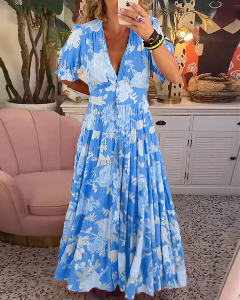 COLLEEN | ELEGANT VIBRANT DRESS