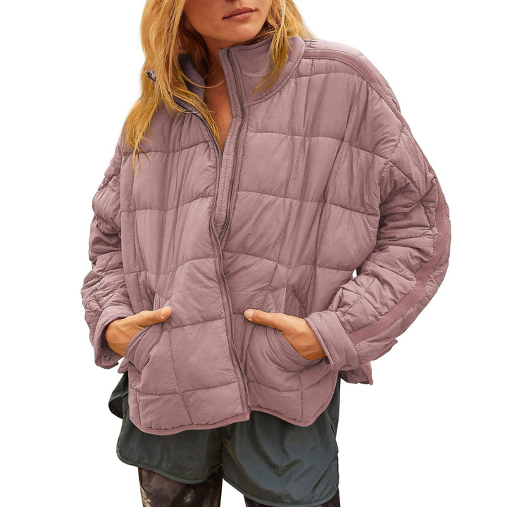 Isla – Lightweight Compact Zip Puffer Jacket
