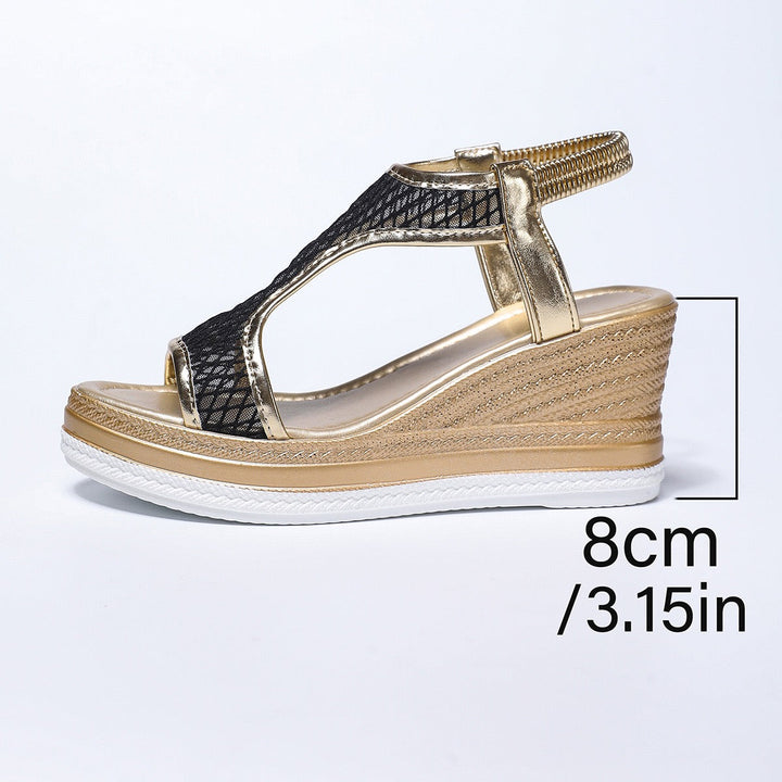 Venuss – Elegant Orthopaedic Wedge Slip-On Sandals