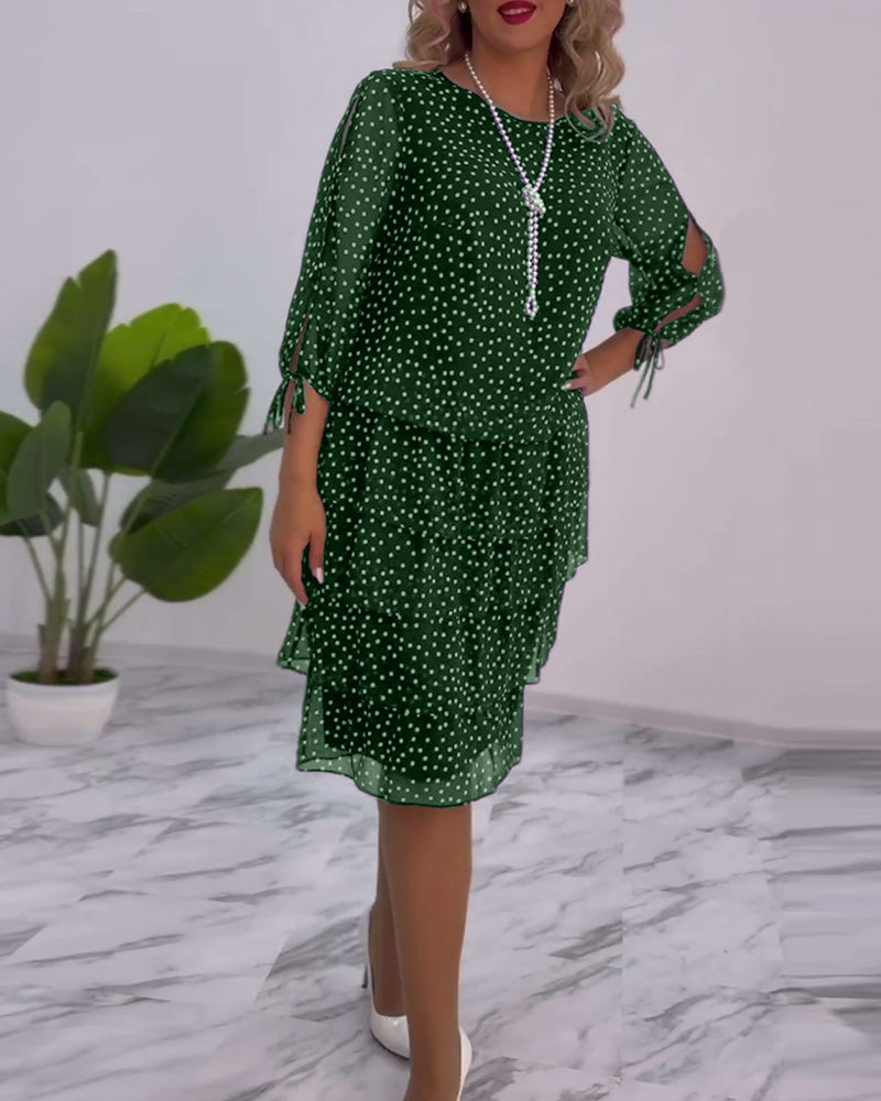 MELISSA | COMFORTABLE PLUS SIZE ELEGANT DRESS