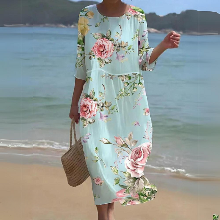 VILMA | ELEGANT DRESS WITH TUMMY COVERAGE