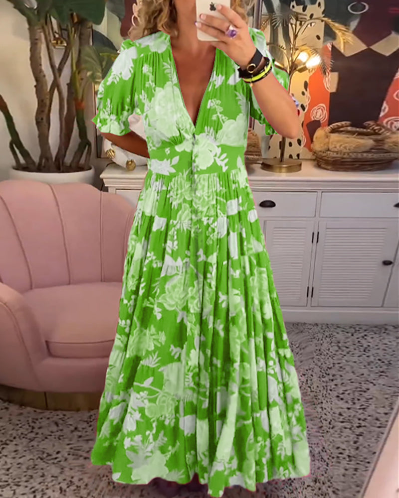 COLLEEN | ELEGANT VIBRANT DRESS