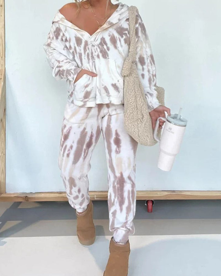 Marieke - Boho Hoodie and Trousers Set