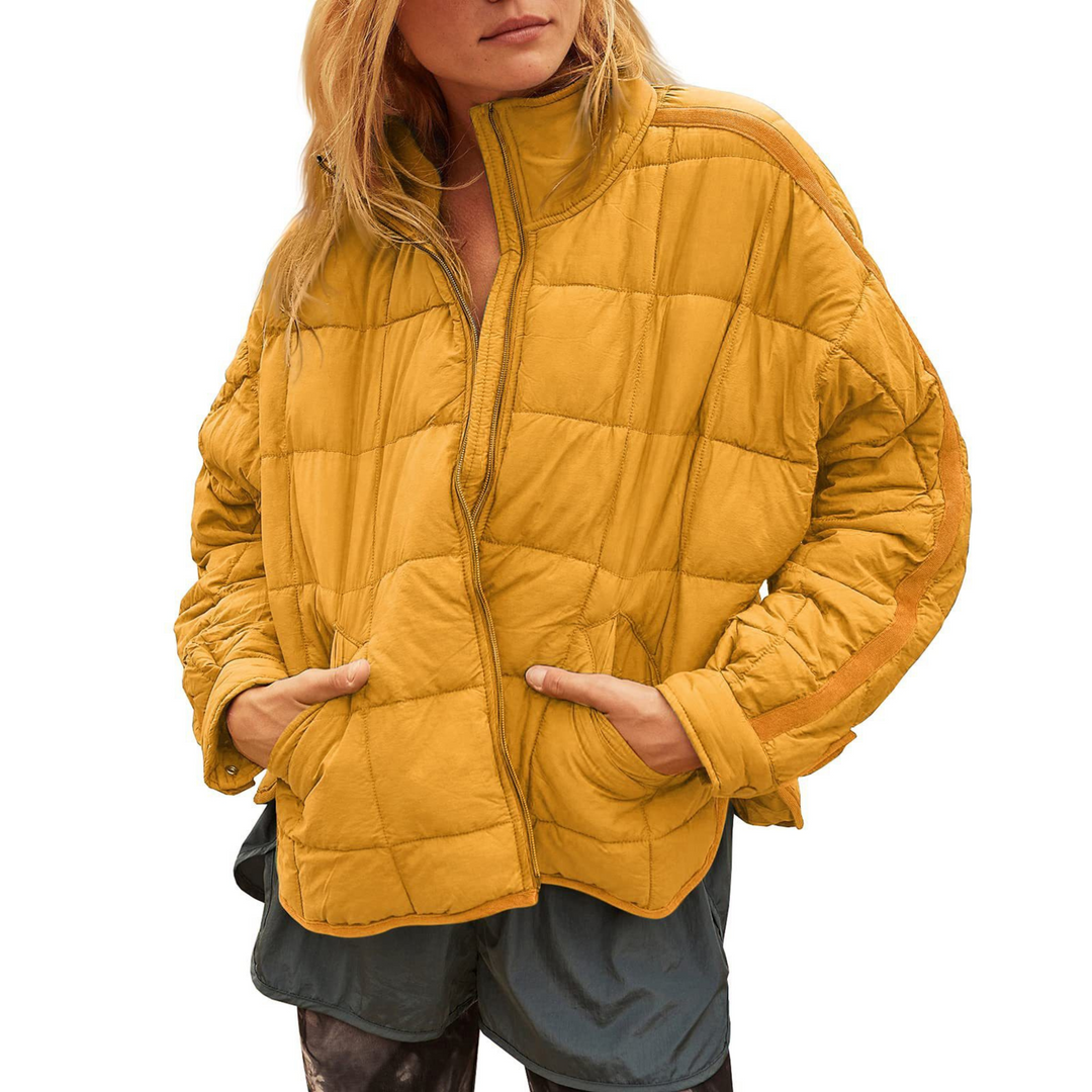 Isla – Lightweight Compact Zip Puffer Jacket