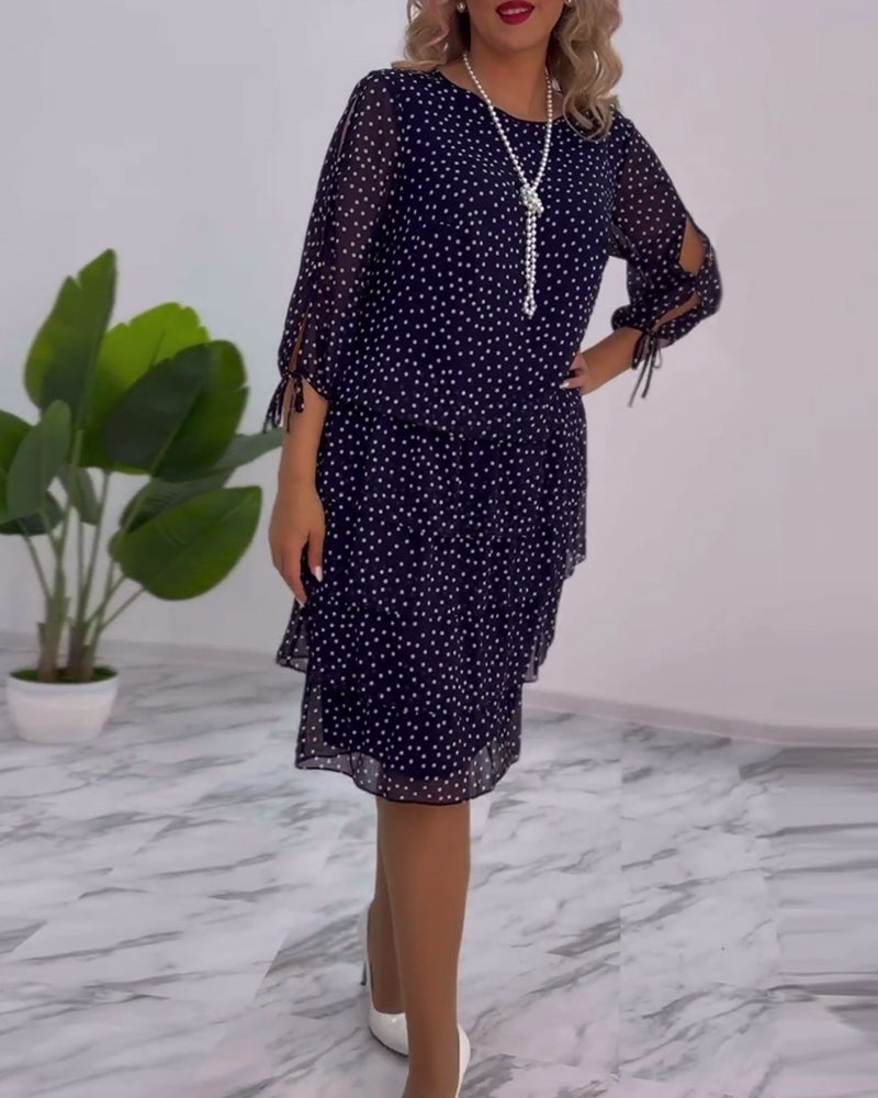 MELISSA | COMFORTABLE PLUS SIZE ELEGANT DRESS