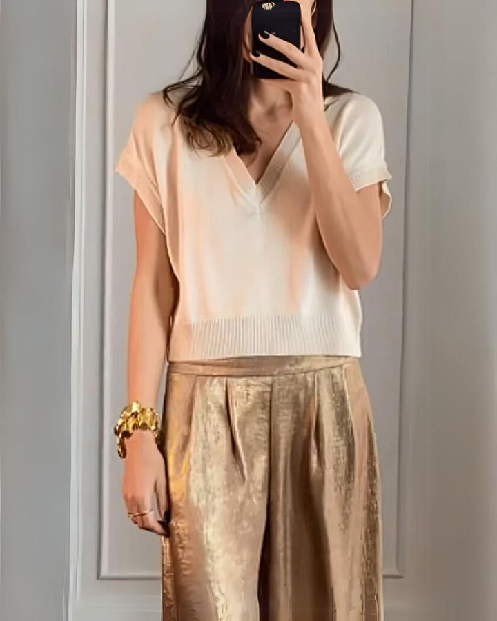 INGE - Elegant Top and Trousers Set