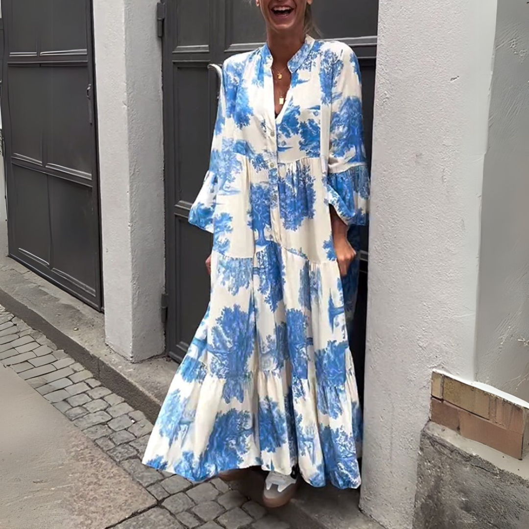 MERLA | ELEGANT DRESS WITH PRINT