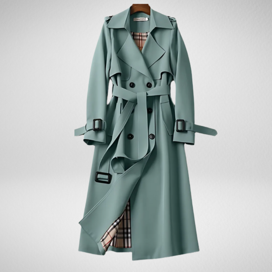 Donna – Chic Longline Trench Coat