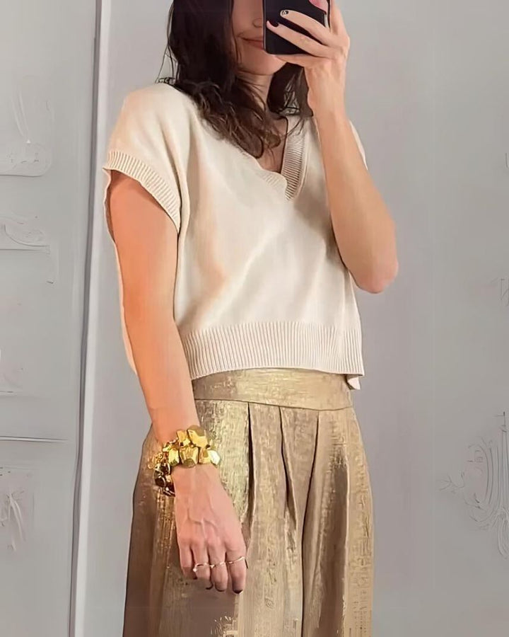 INGE - Elegant Top and Trousers Set