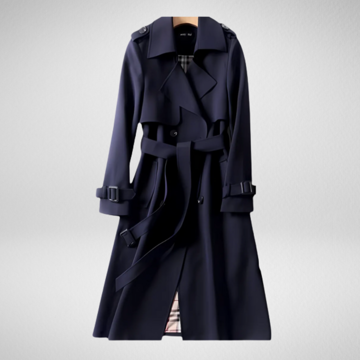 Donna – Chic Longline Trench Coat