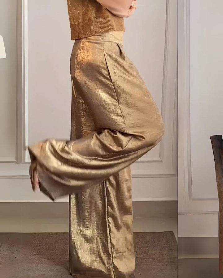 INGE - Elegant Top and Trousers Set