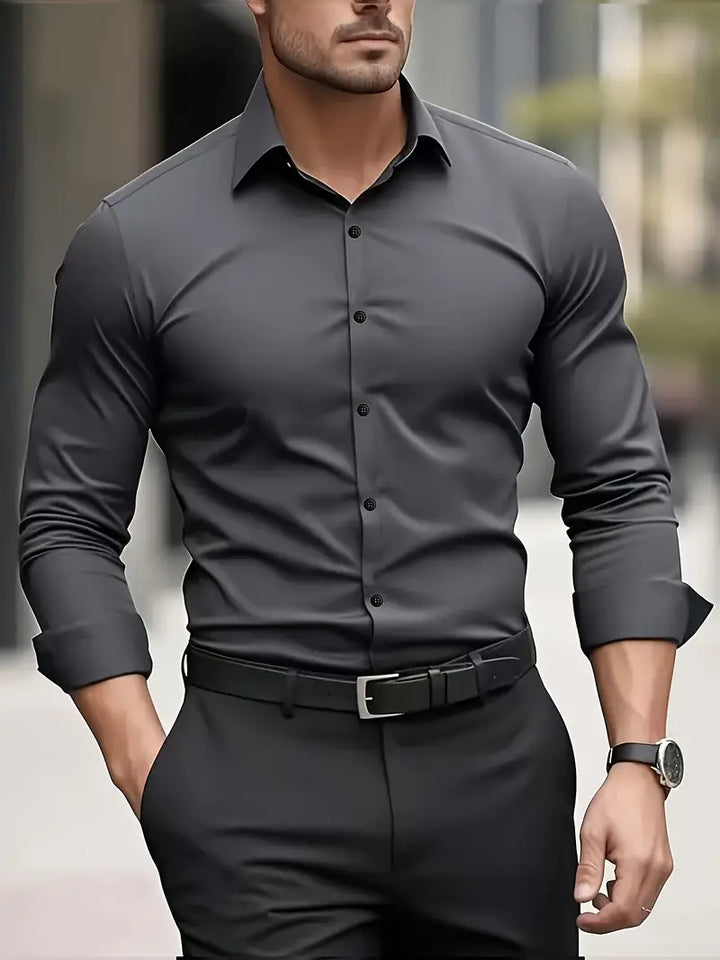 Paul – Classic Long-Sleeve Dress Shirt