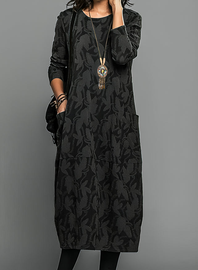 Divina – Elegant Winter Midi Dress