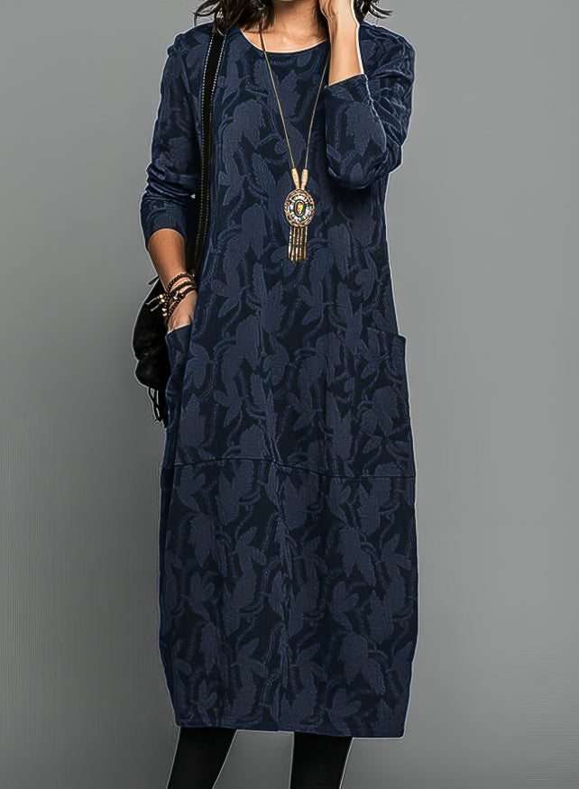 Divina – Elegant Winter Midi Dress