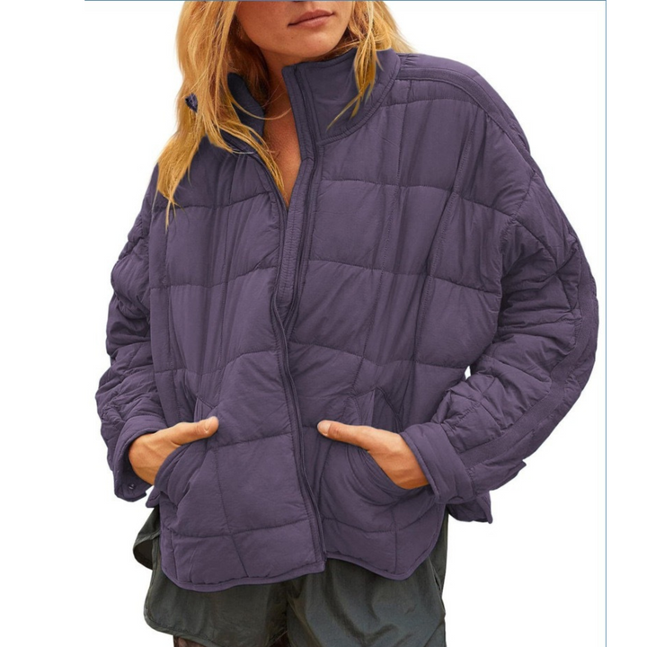 Isla – Lightweight Compact Zip Puffer Jacket