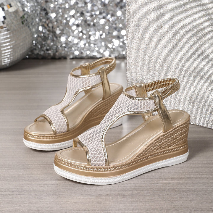 Venuss – Elegant Orthopaedic Wedge Slip-On Sandals