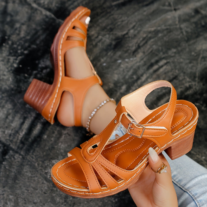 YAEL | COMFORTABLE PLATFORM HEELS