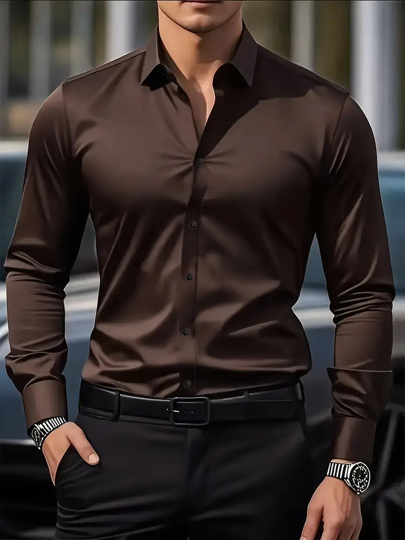 Paul – Classic Long-Sleeve Dress Shirt