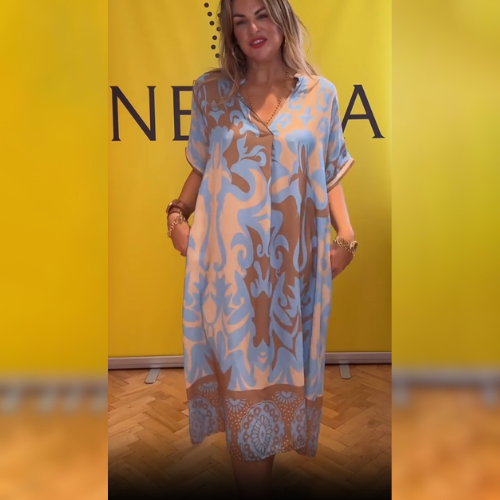 VERONICA | ELEGANT DRESS WITH PRINT