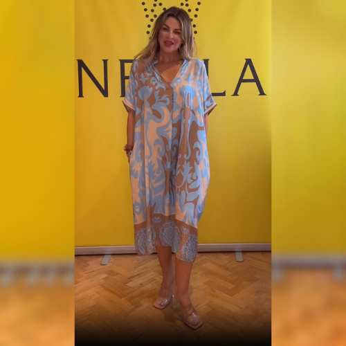VERONICA | ELEGANT DRESS WITH PRINT